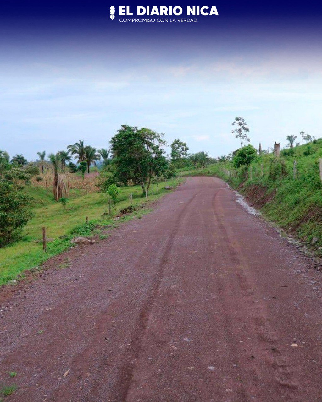 Mejora de camino en Valle Arlen Siu, Siuna