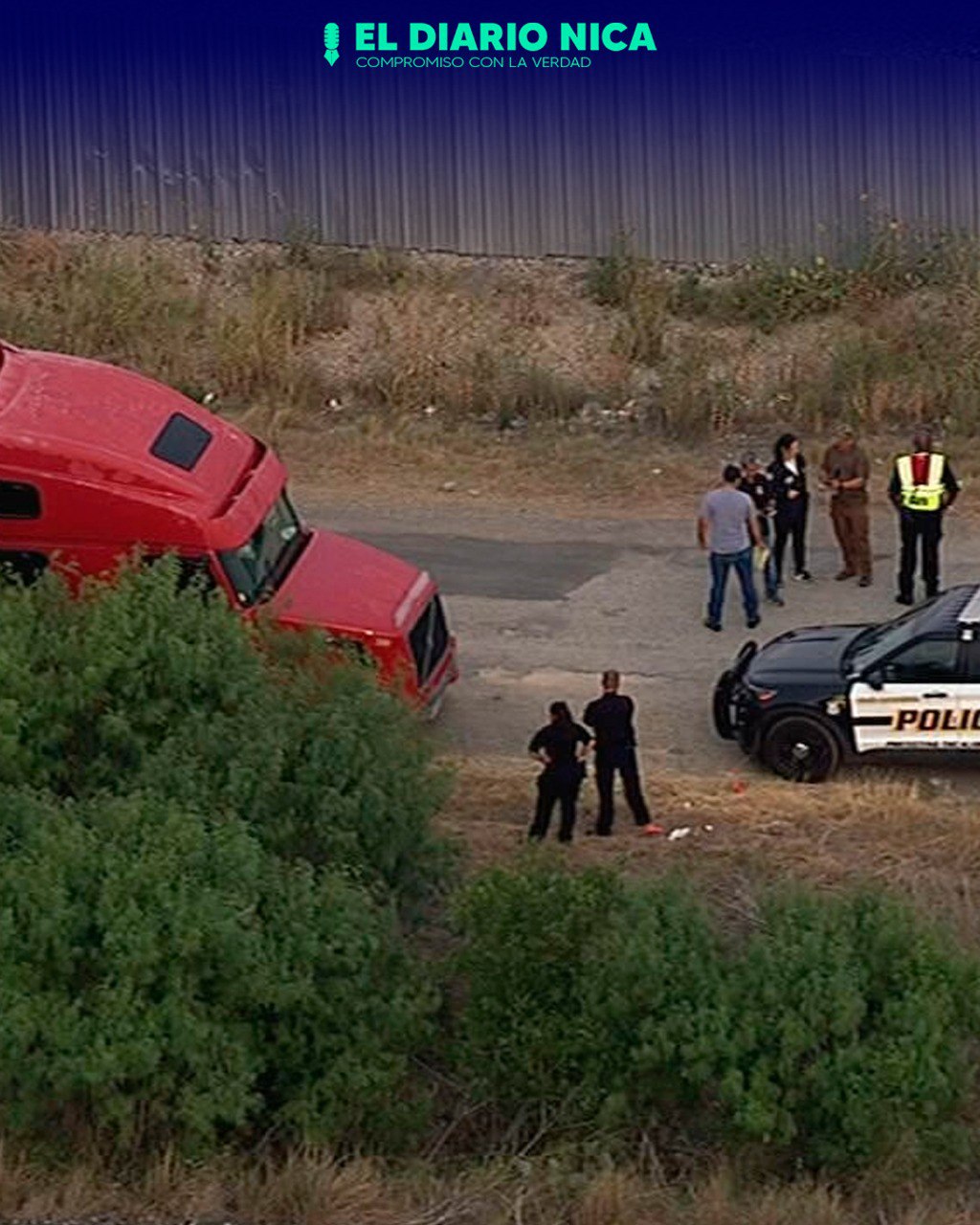 50 personas muertas en un camión en el estado de Texas.