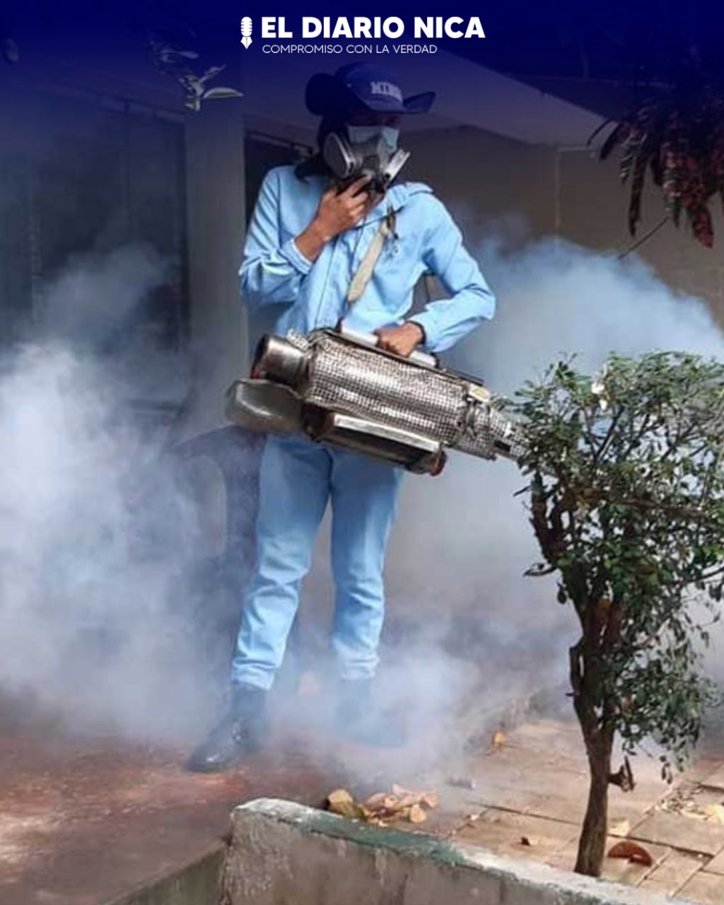 Jornada de fumigación en barrio capitalino