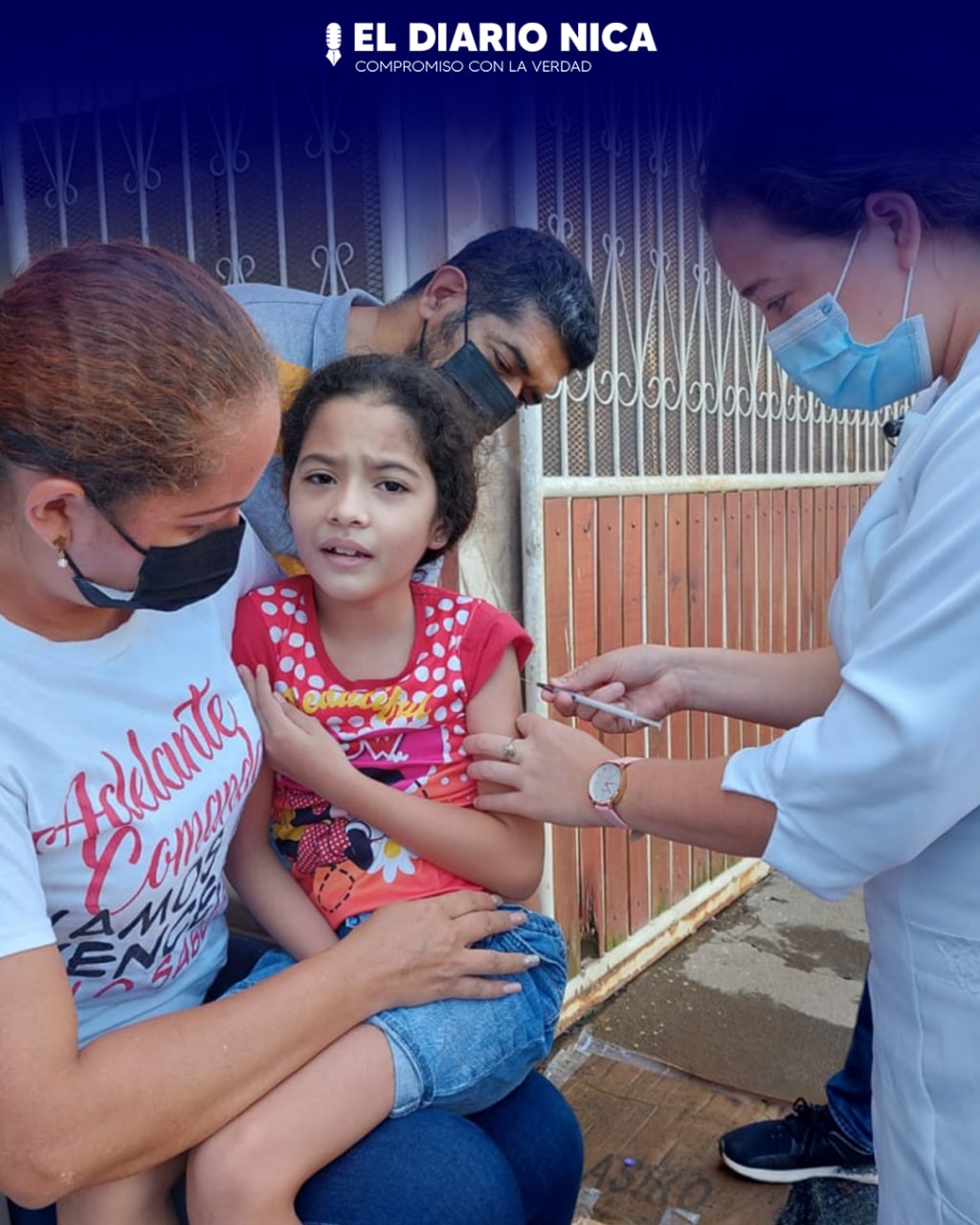 Vacunación voluntaria en Colonia Universitaria