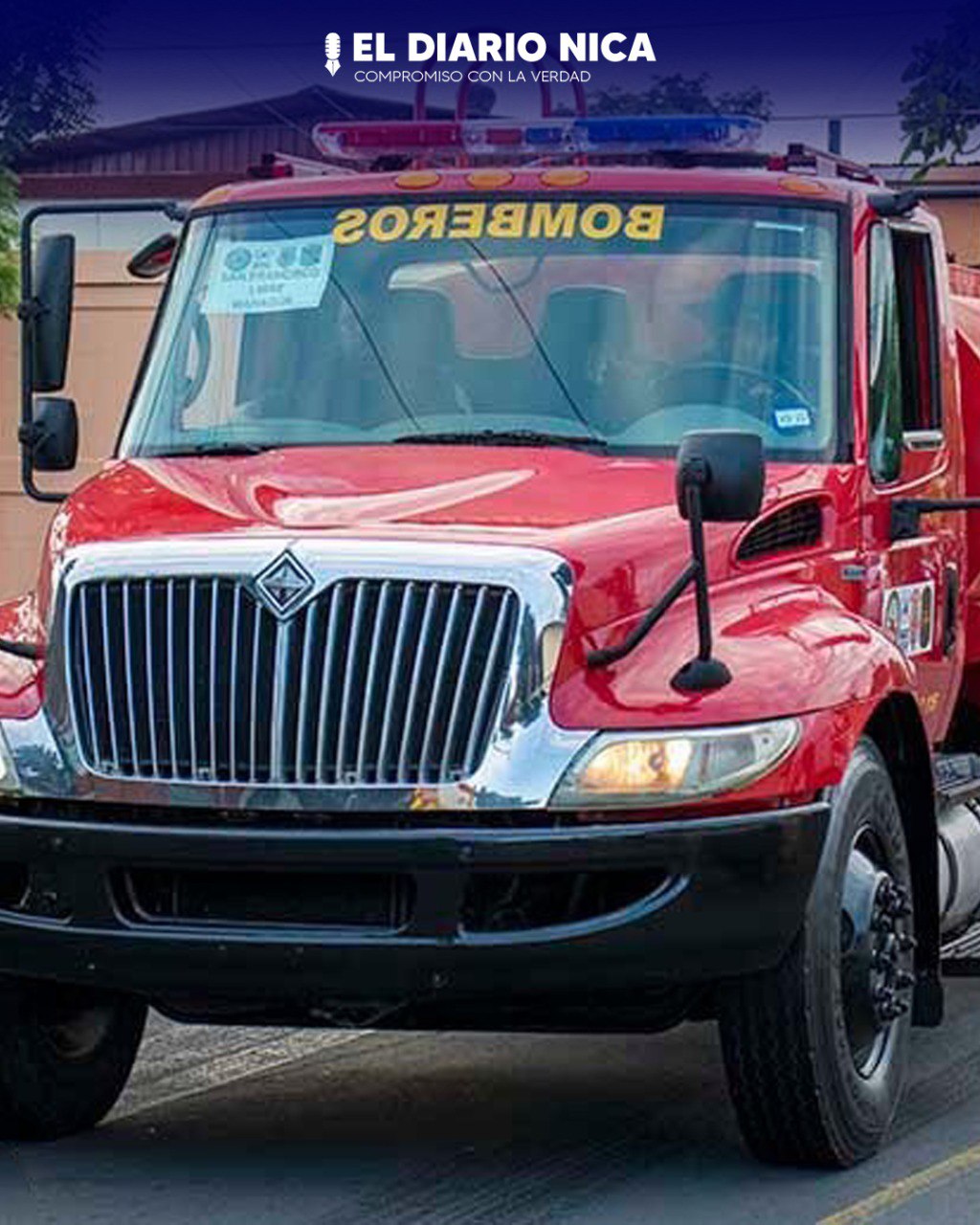 Nuevos camiones de bomberos en San Francisco Libre