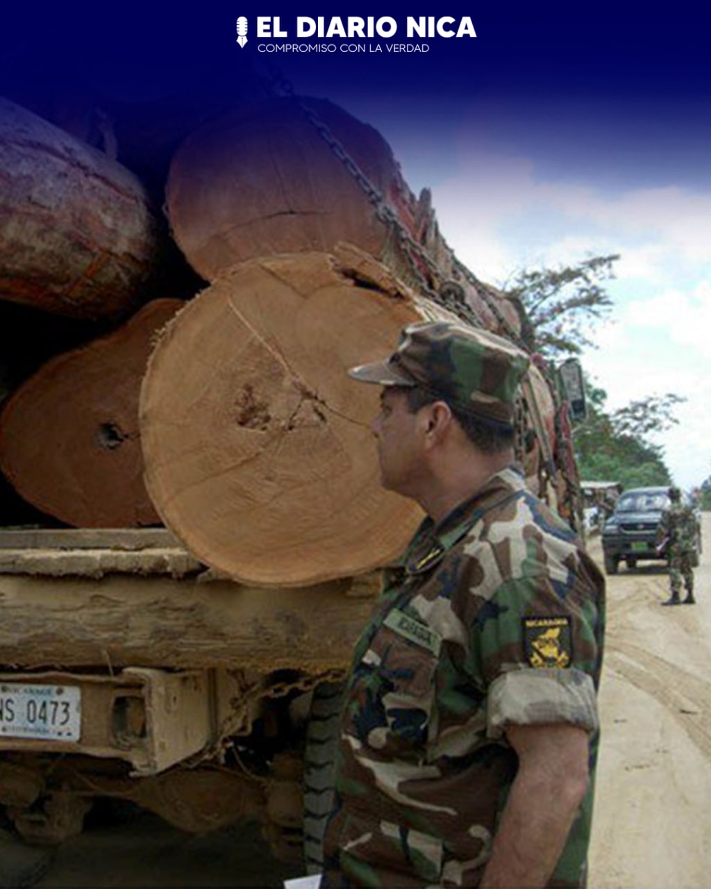 Ejército de Nicaragua incauta madera preciosa