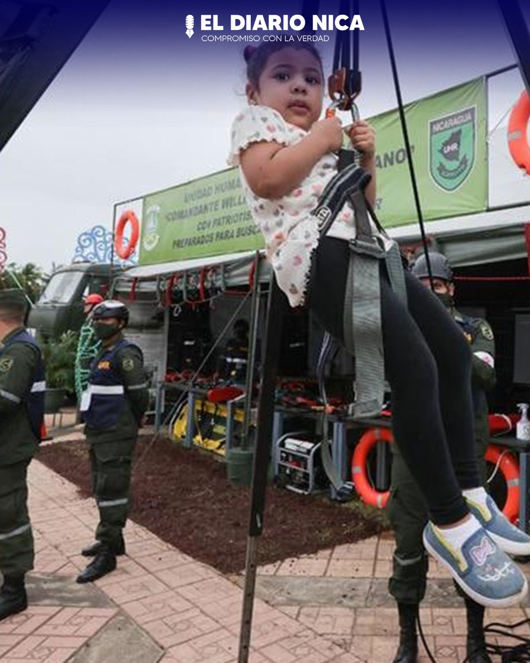 Exposición estática del Ejército de Nicaragua abierta al público