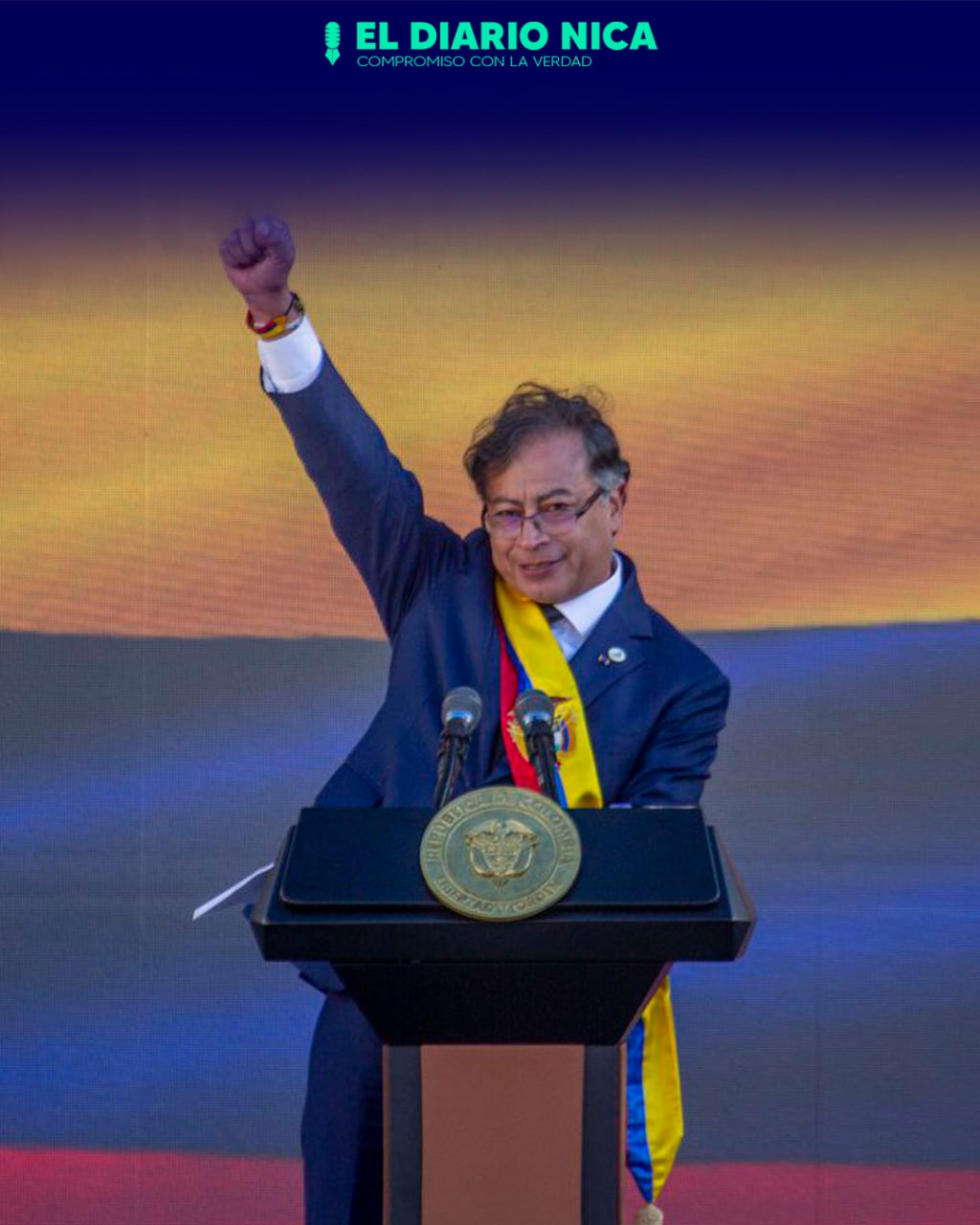 Petro asume como presidente de Colombia