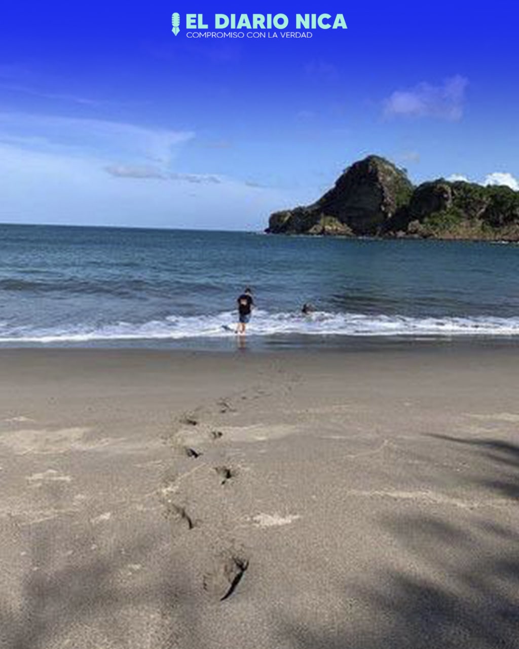 Playa redonda en Rivas 