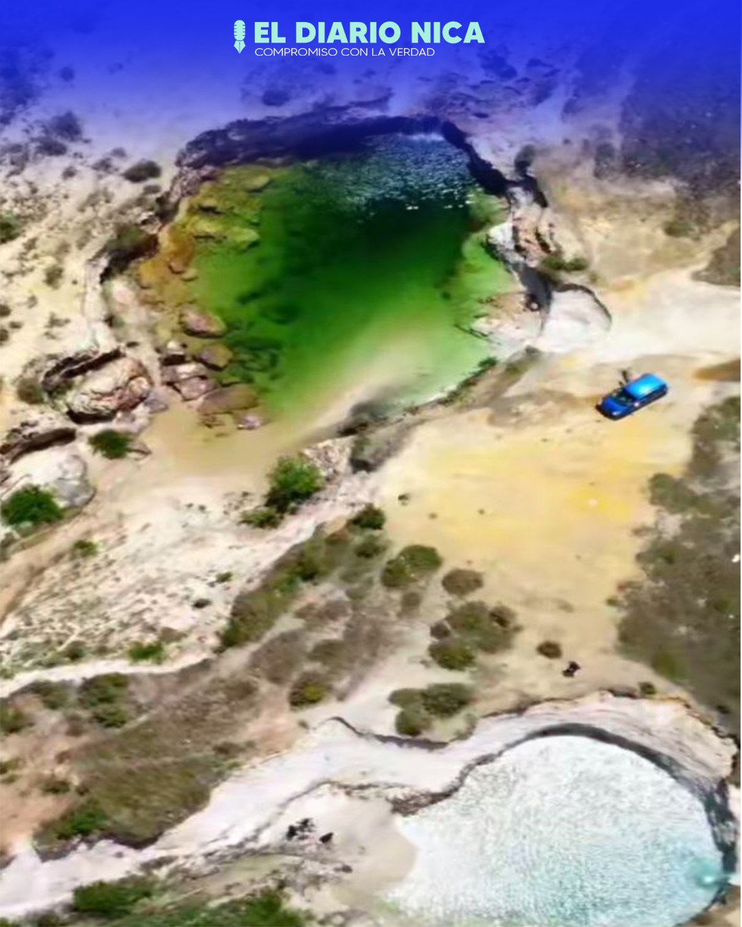 Laguna subterránea en puerto cabeza