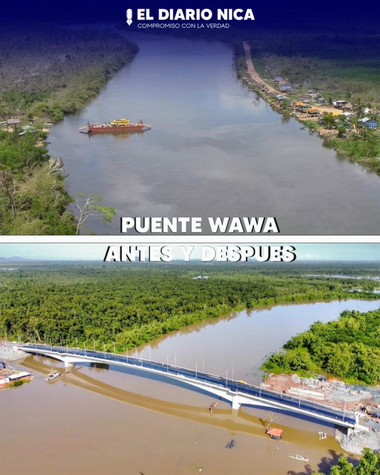 Inauguran puente Wawa en el Caribe Norte El Diario Nica