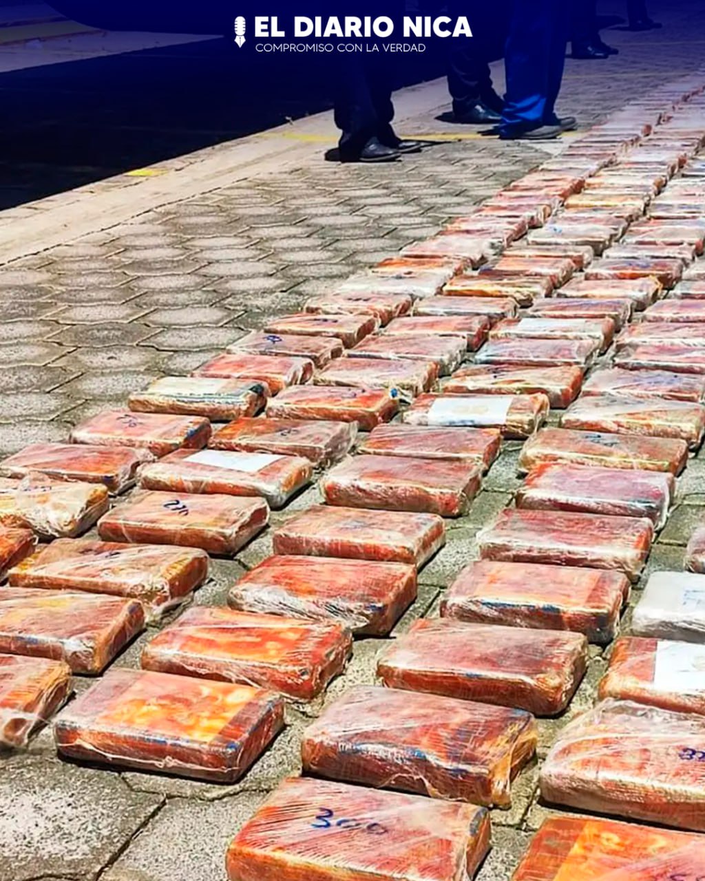 Incautan 400 kilos de cocaína en Rivas