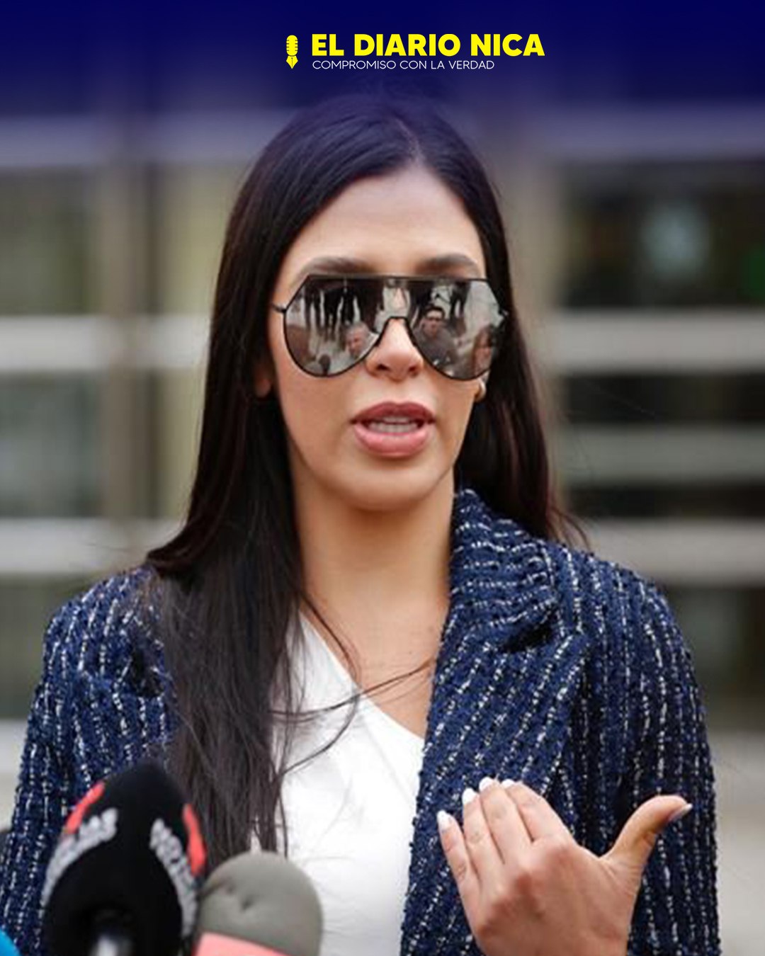 Emma Coronel esposa del Chapo sale de prisión en EU