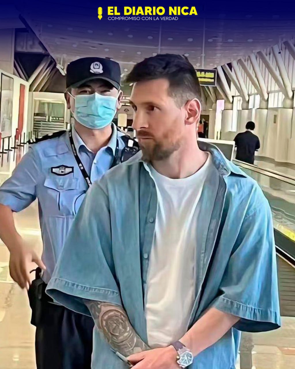 Lionel Messi fue detenido en China