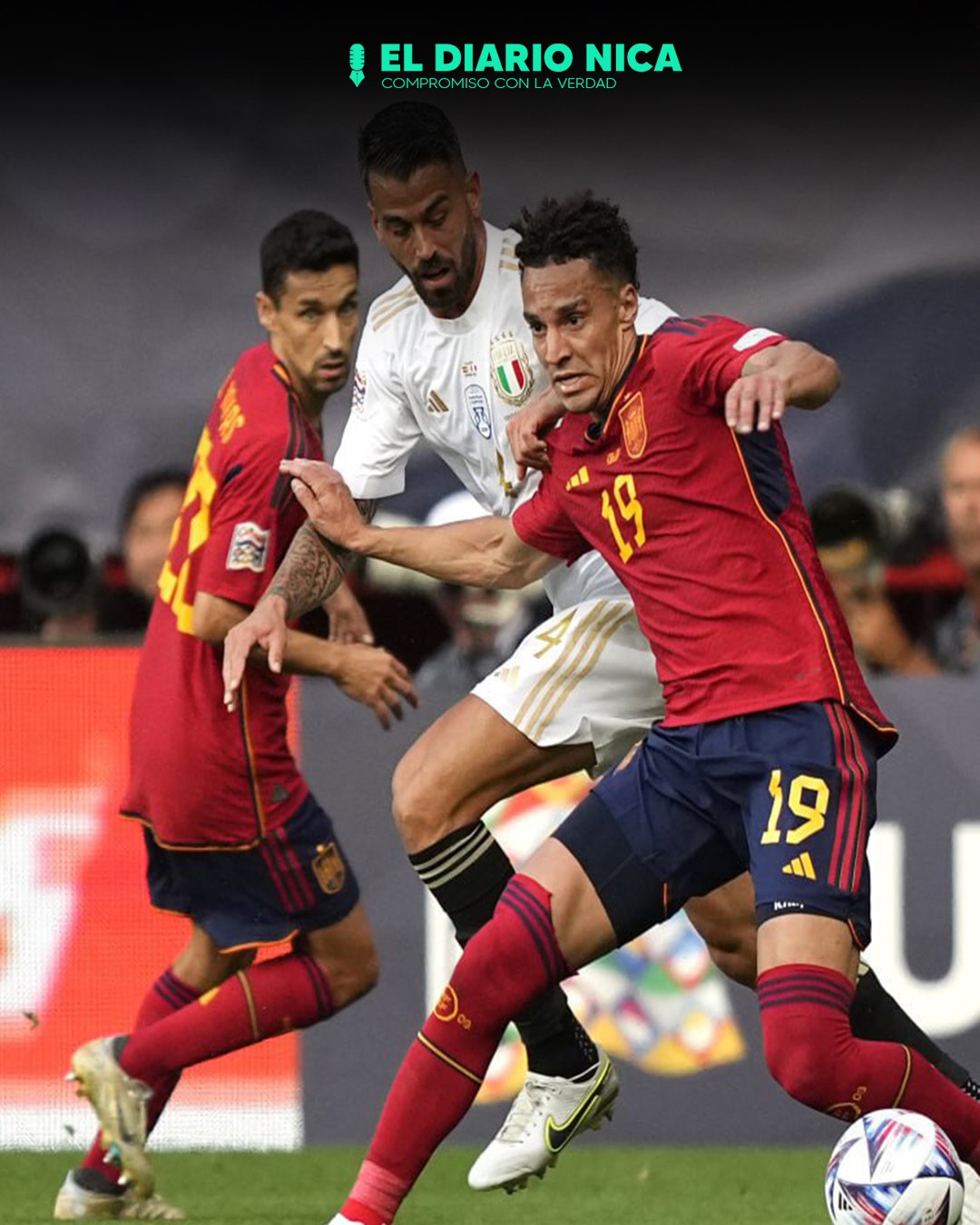 España vence a Italia avanza a la final