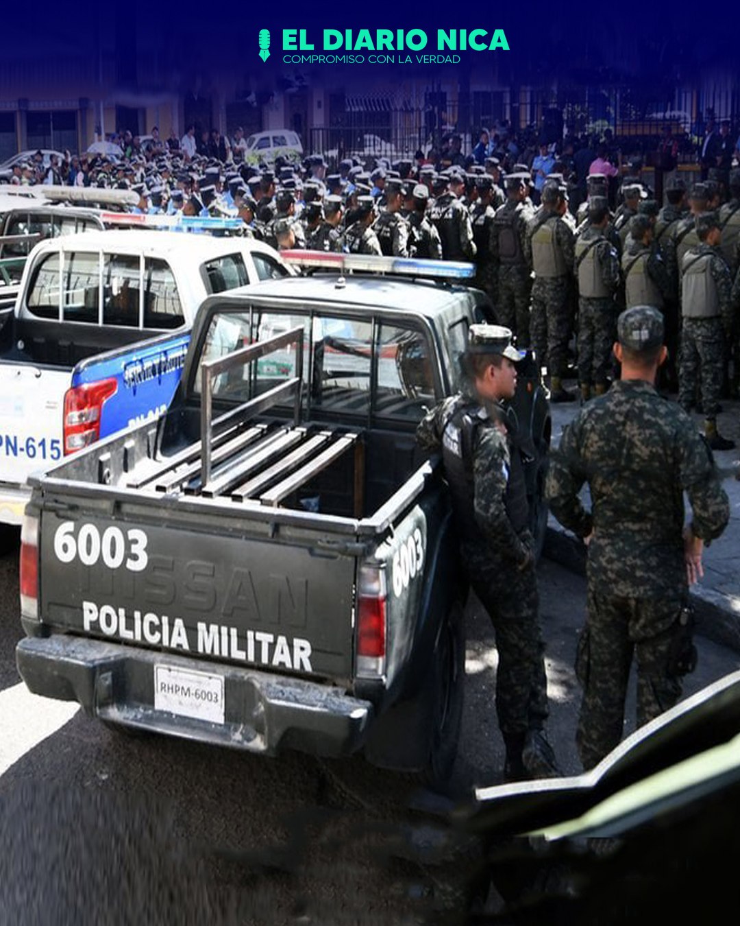 Militarizan cárceles hondureñas