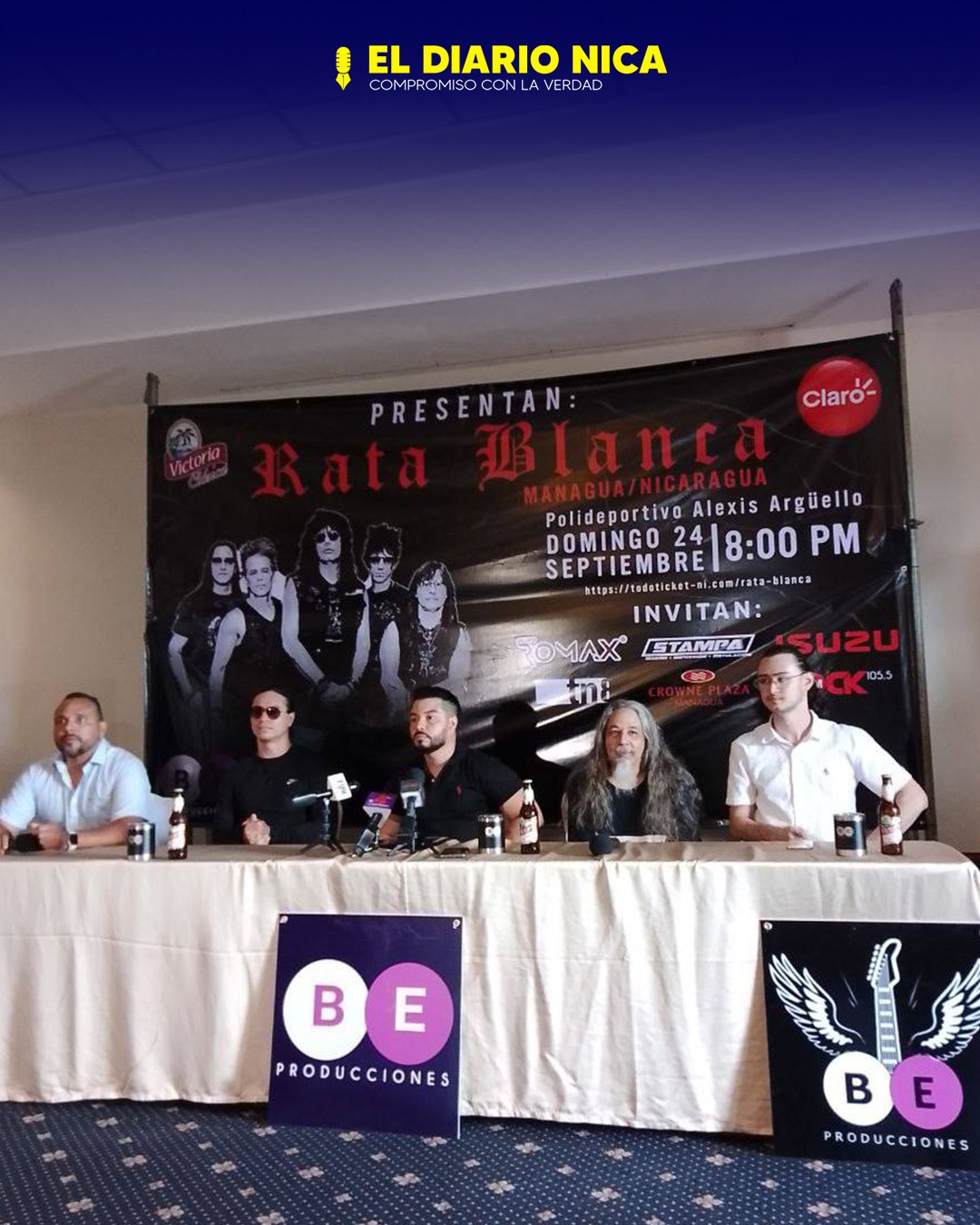 Rata blanca próximamente en Nicaragua