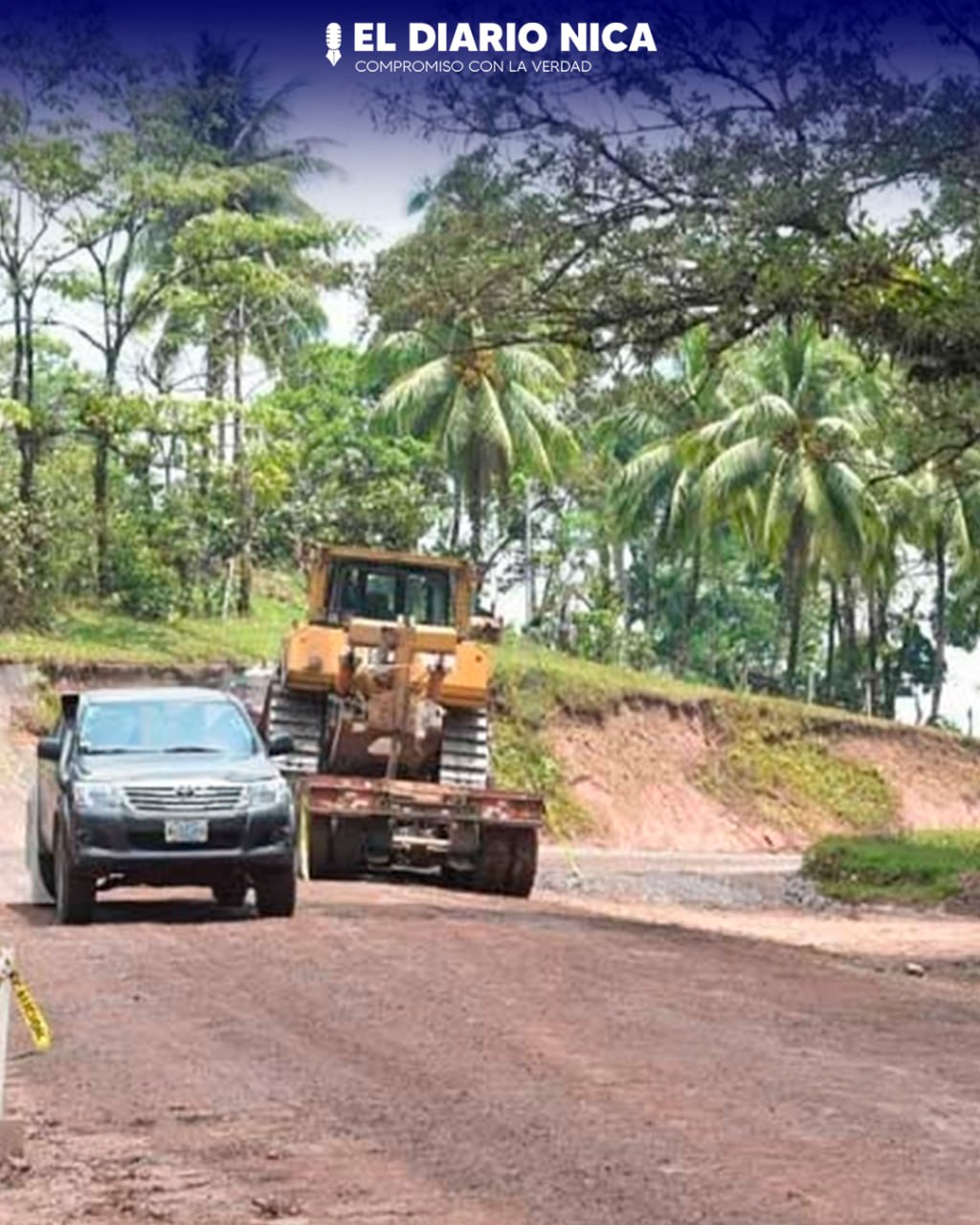 Avances en la carretera hacia la Cruz de Río Grande