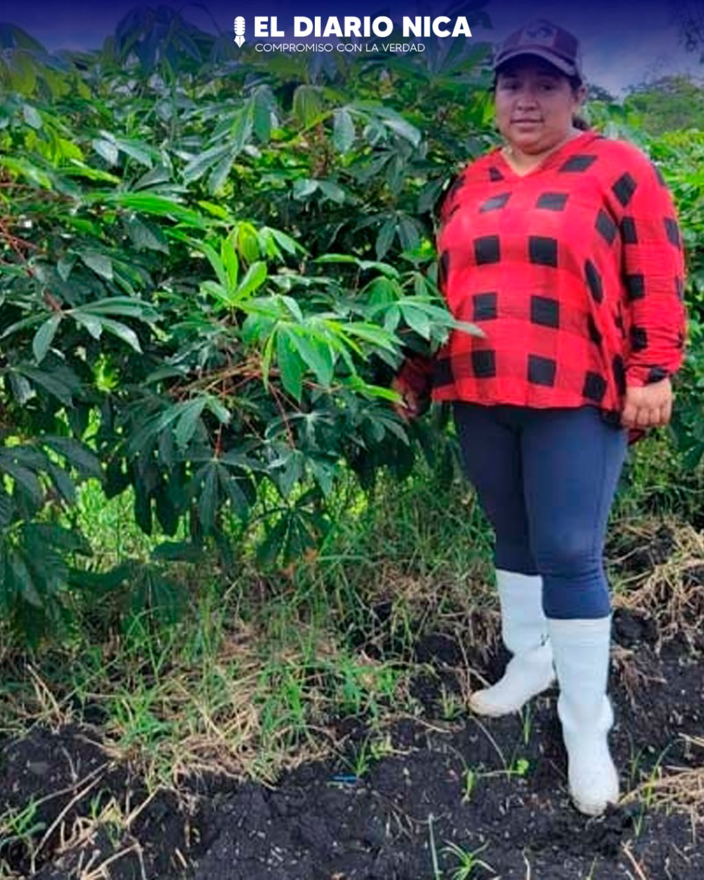 Huerto con gran crecimiento en Jinotega