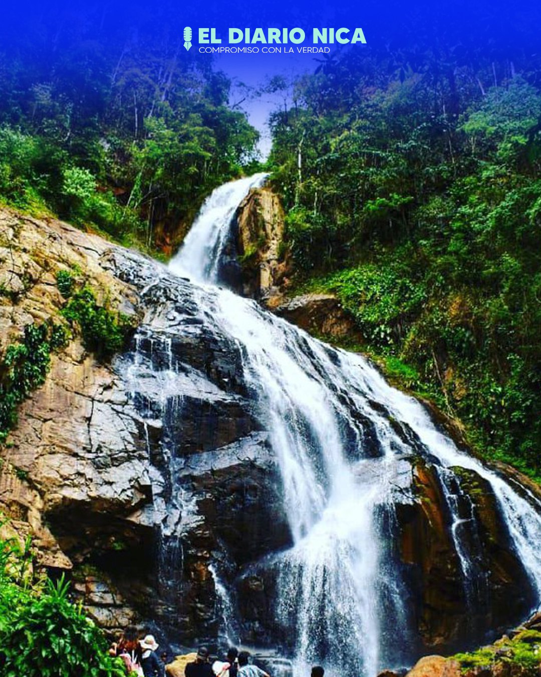 Salto El Rosario en nueva Segovia