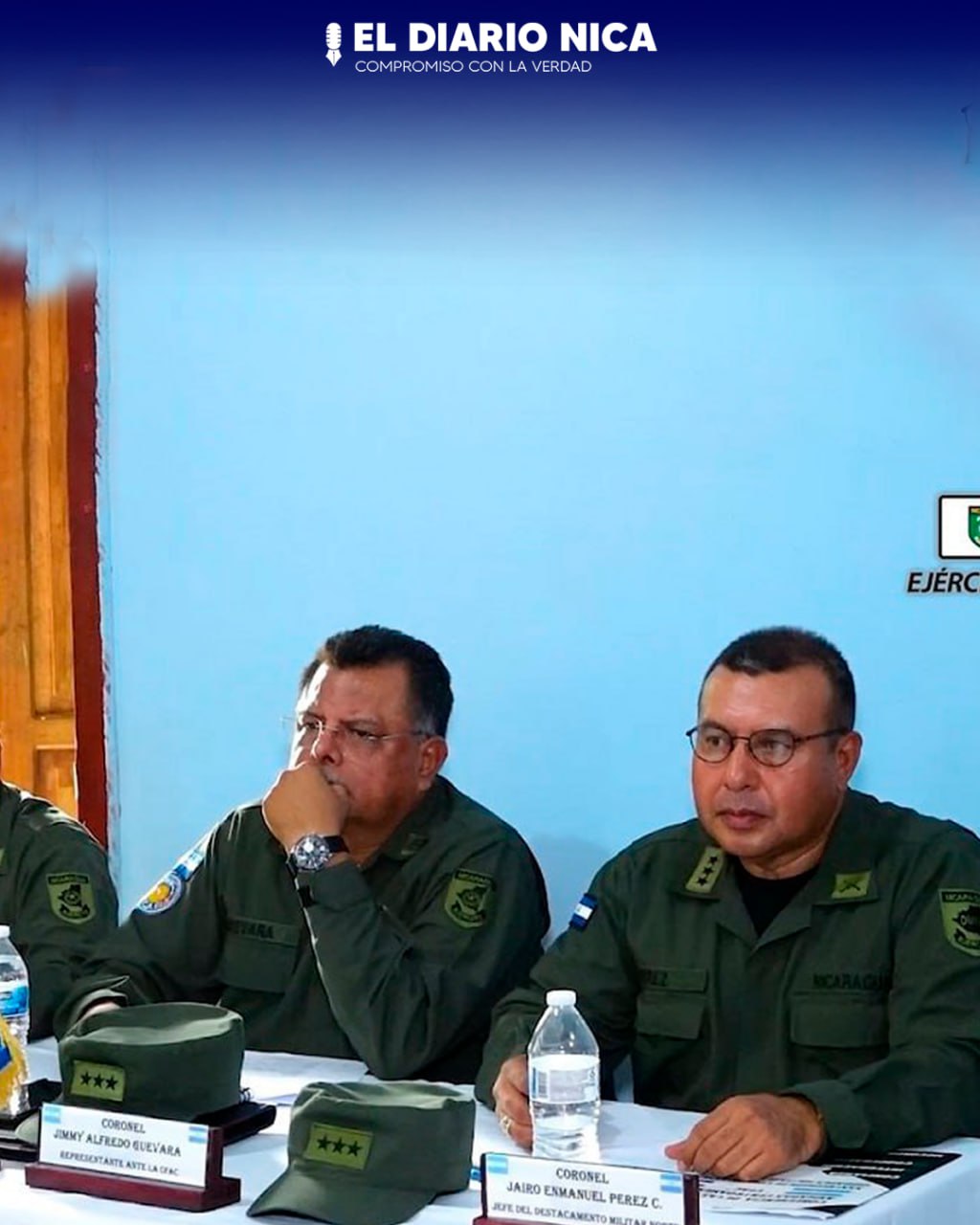 Ejército de Nicaragua y Honduras acuerdan seguridad fronteriza