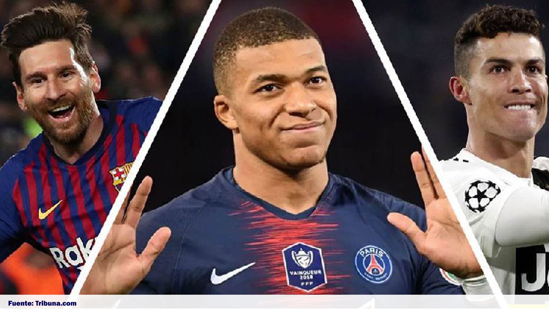 La respuesta de Mbappé sobre Messi o Cristiano Ronaldo se hace viral