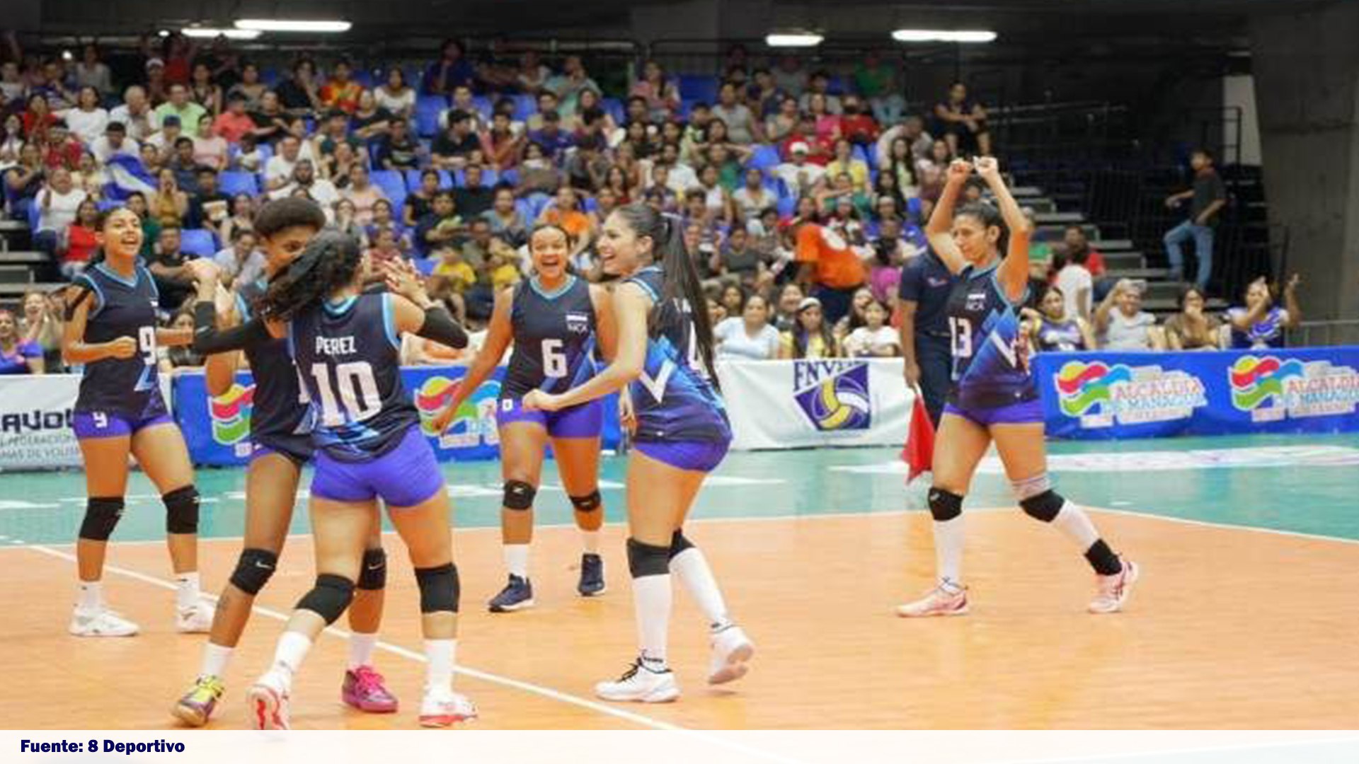 Nicaragua gana bronce en Centroamericano de Voleibol