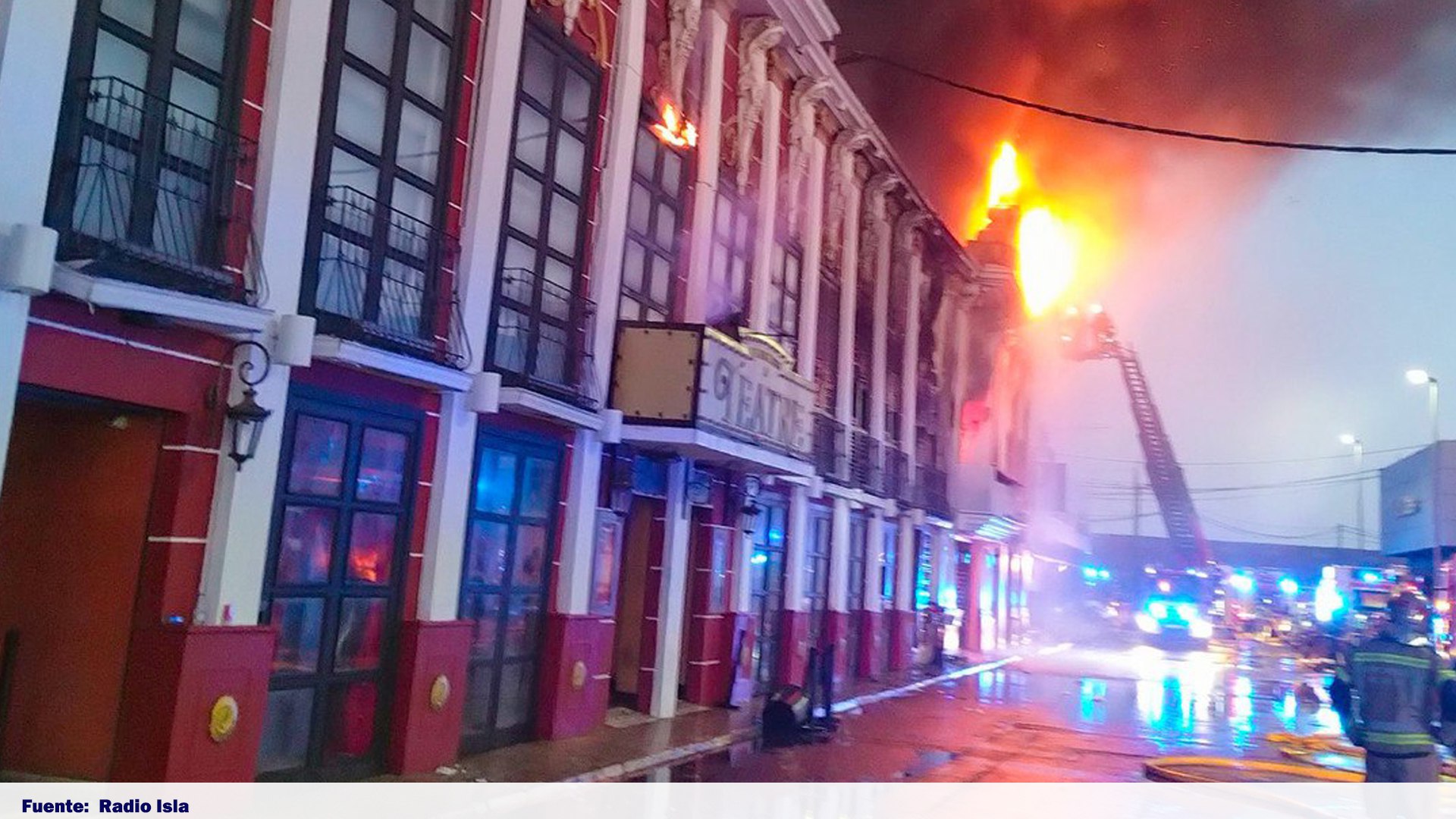 Incendio en una discoteca de España