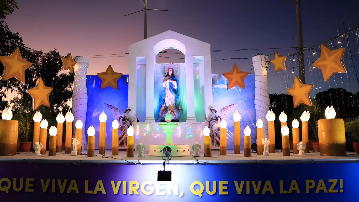 Altares en honor a la Purísima Concepción de María