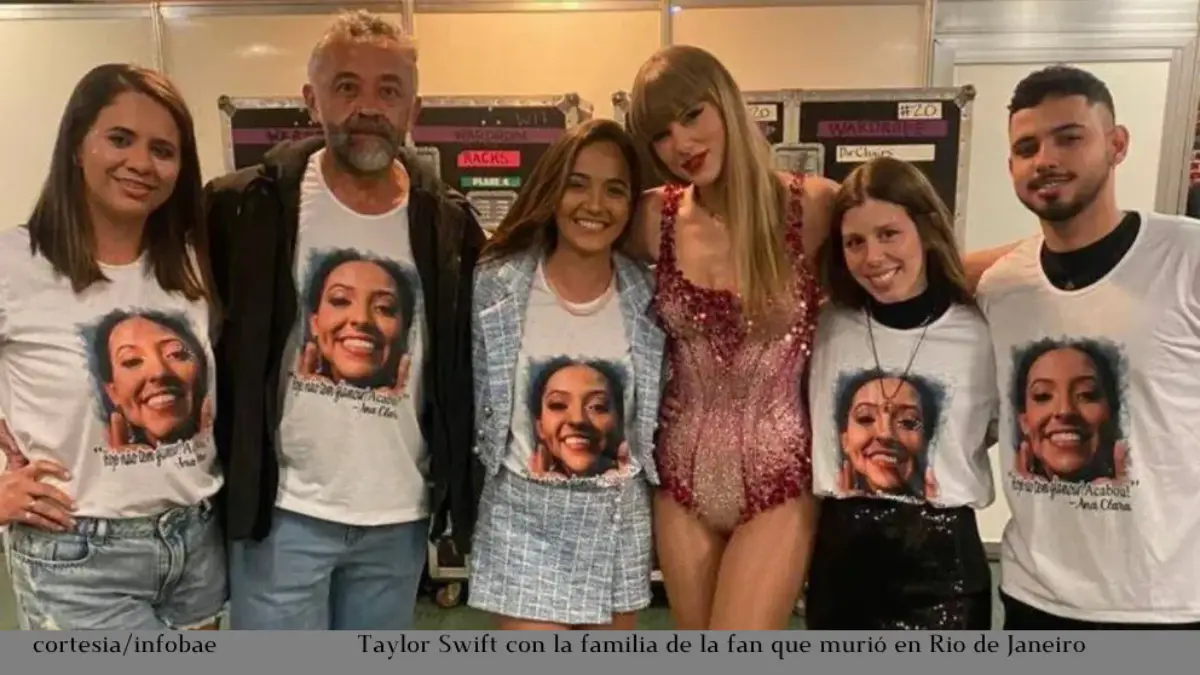 Taylor Swift rinde tributo a una admiradora en São Paulo