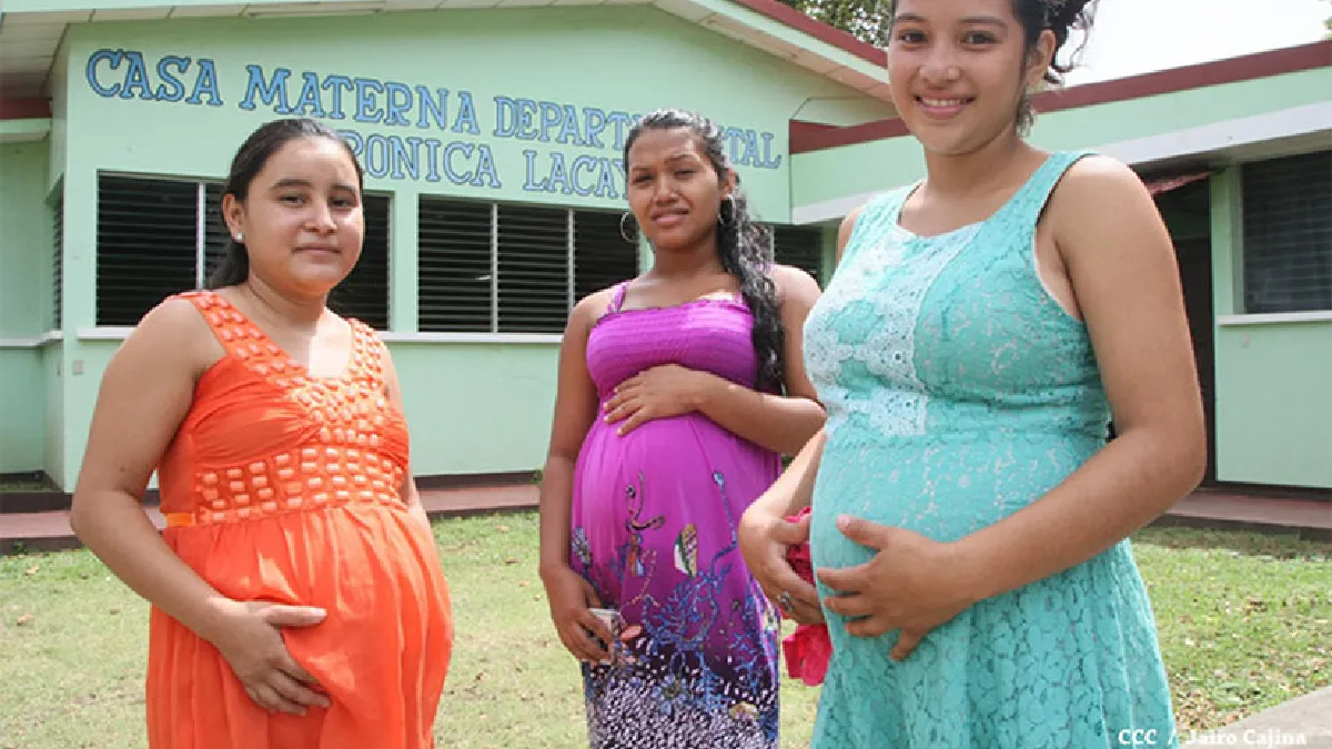 Excepcional atención a embarazadas en Nicaragua