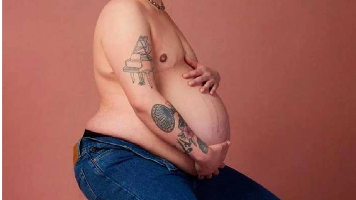 Hombre trans sale embarazado