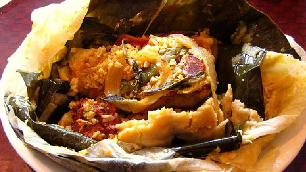 Nacatamal plato típico de Nicaragua