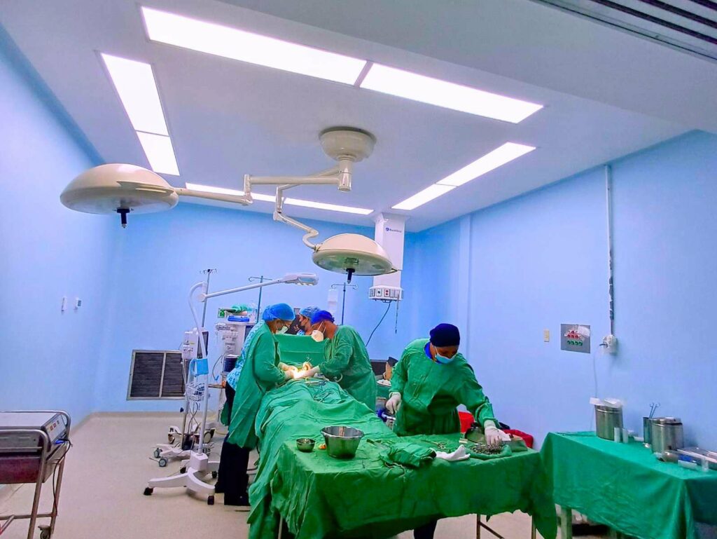 Inauguración de mejoras en quirófanos del Hospital Regional de Juigalpa