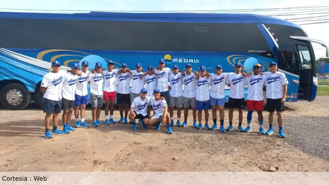 Nicaragua logra su segunda victoria en el Panamericano de Béisbol Sub-18