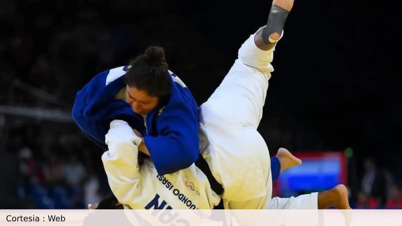 Izayana Marenco, de Nicaragua, marca un hito en el Judo en París 2024