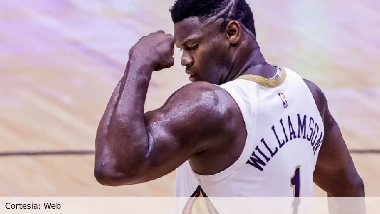 El asombroso cambio físico de Zion Williamson