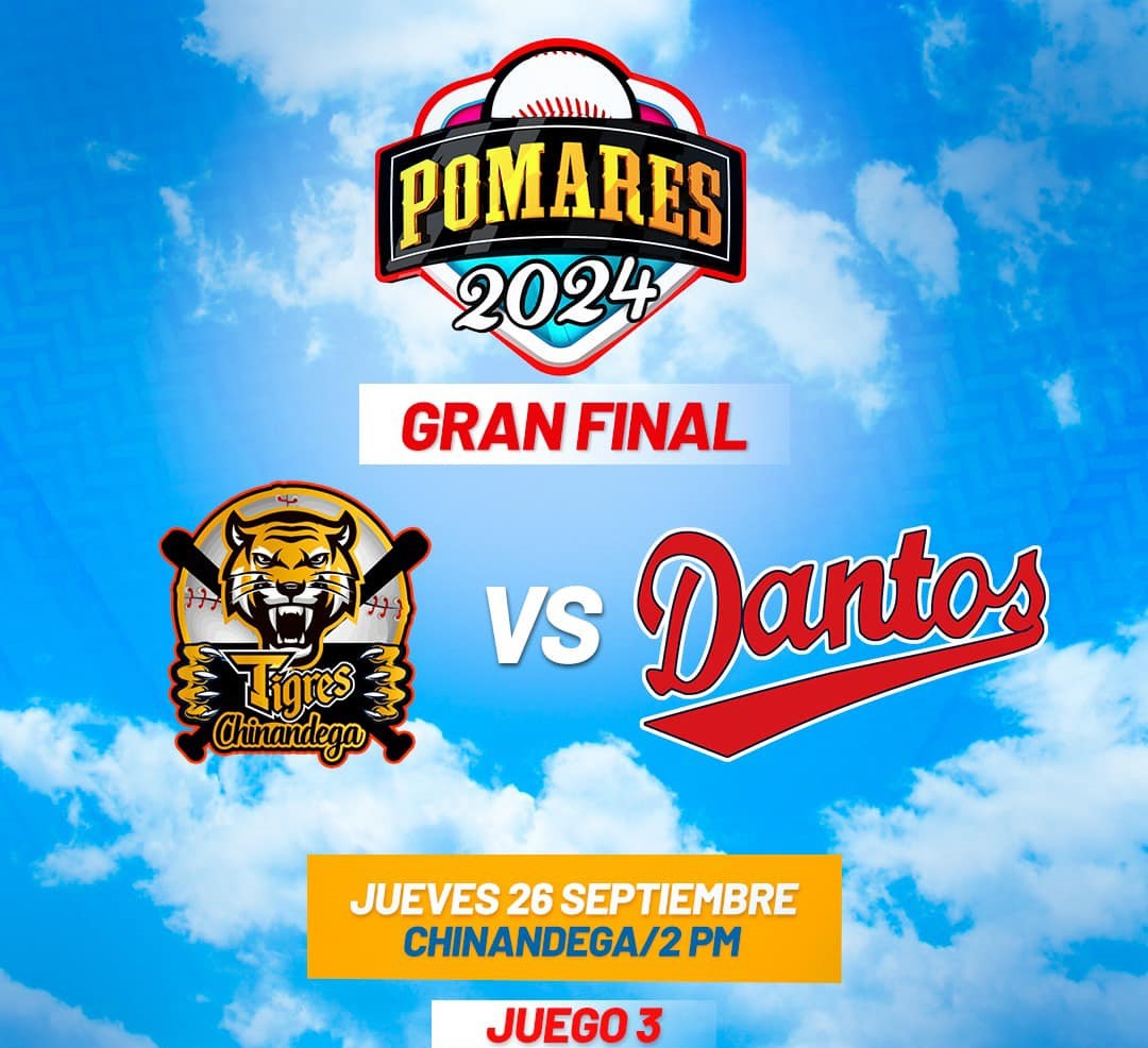 Tercer Juego de la Final Pomares: Dantos vs Tigres