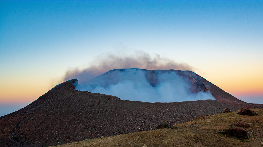 Volcán Telica en león