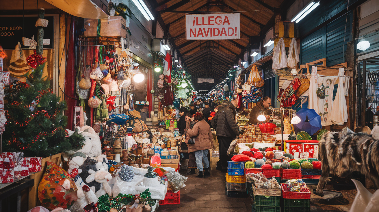 Llega Navidad a los mercados de Nicaragua