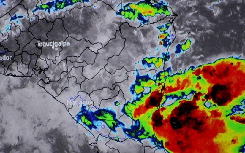 INETER Informa sobre el Ingreso de la Onda Tropical Número 30 a Nicaragua