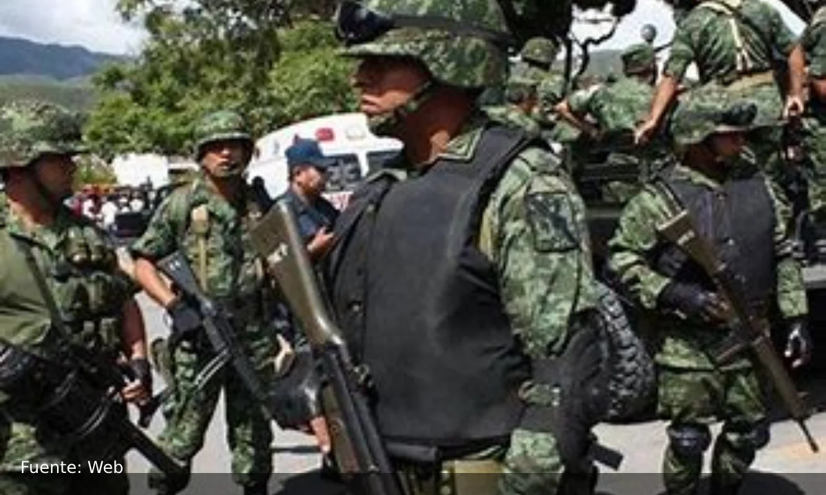 México despliega fuerzas militares para combatir el crimen organizado