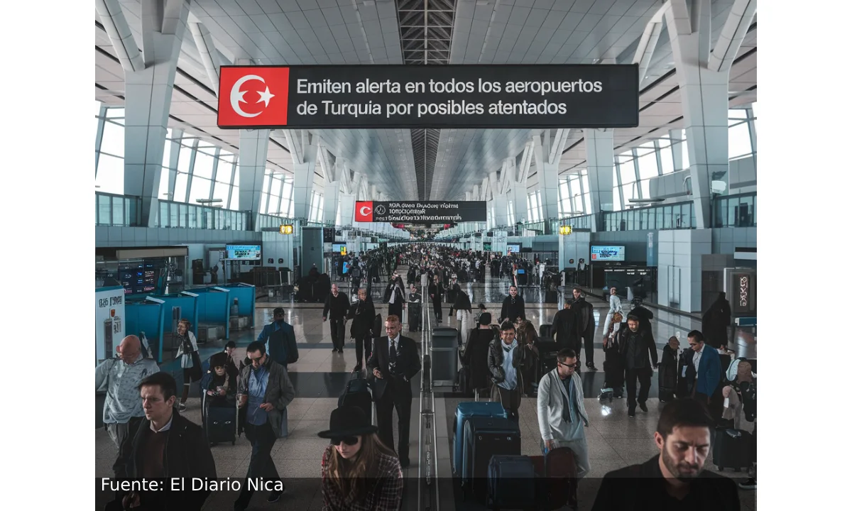 Turquía emite alerta en todos los aeropuertos por posibles atentados