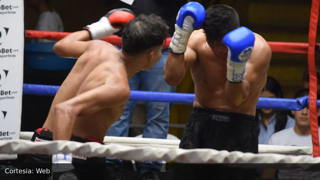 Cartelera de ‘Gemelo’ Promotions en el Gimnasio Nicarao