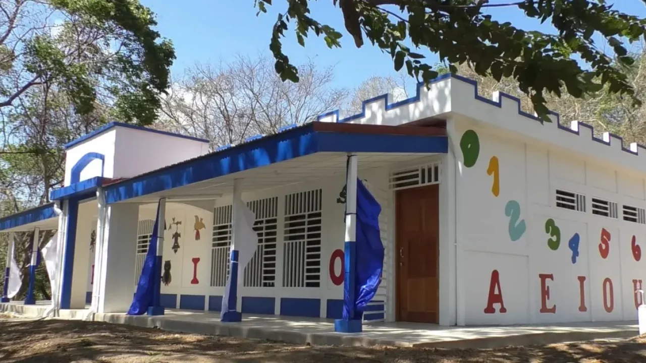 El Gobierno de Nicaragua inaugura 44 nuevas obras educativas en octubre