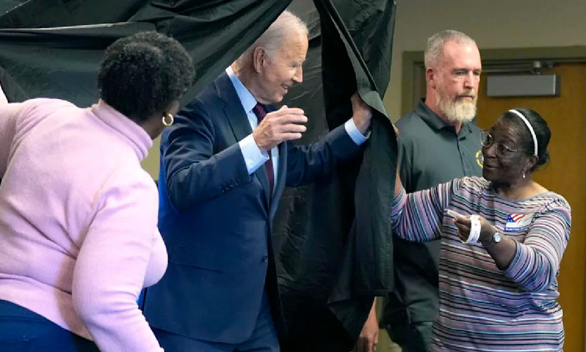 Biden emite voto anticipado en las elecciones presidenciales de EE.UU