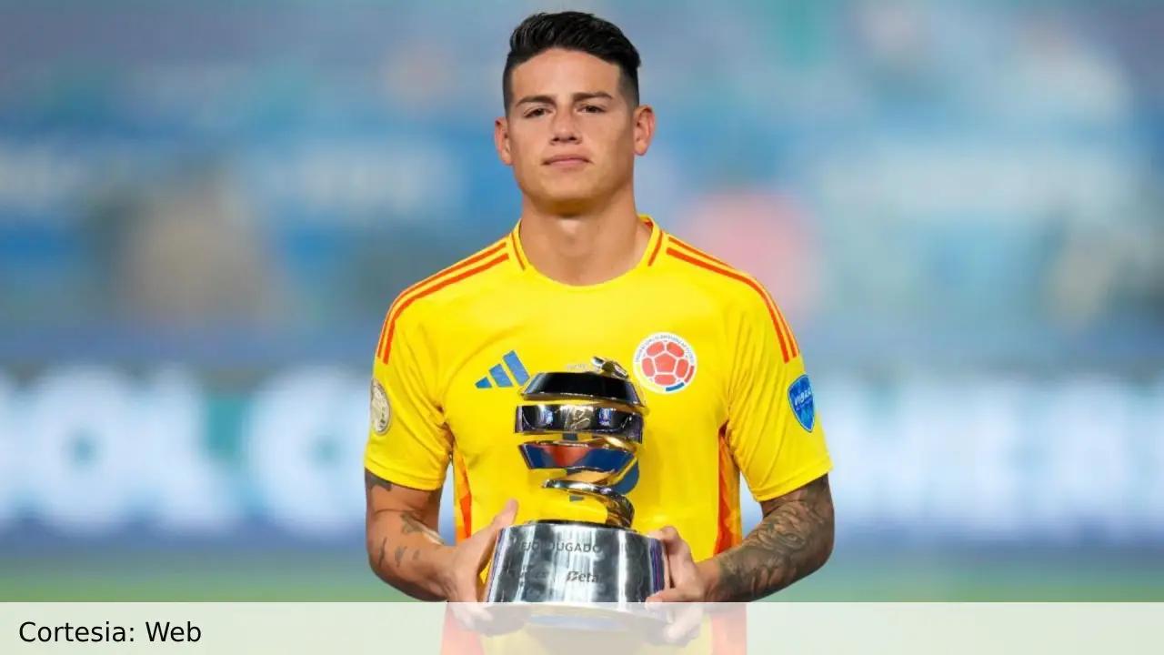 James Rodríguez nominado a Mejor Jugador 2024