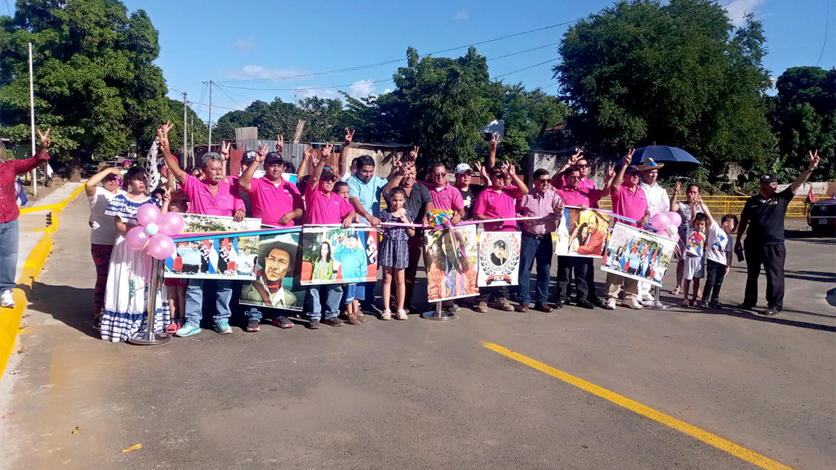 La Alcaldía de Managua inaugura puente vehicular en el barrio Camilo Chamorro