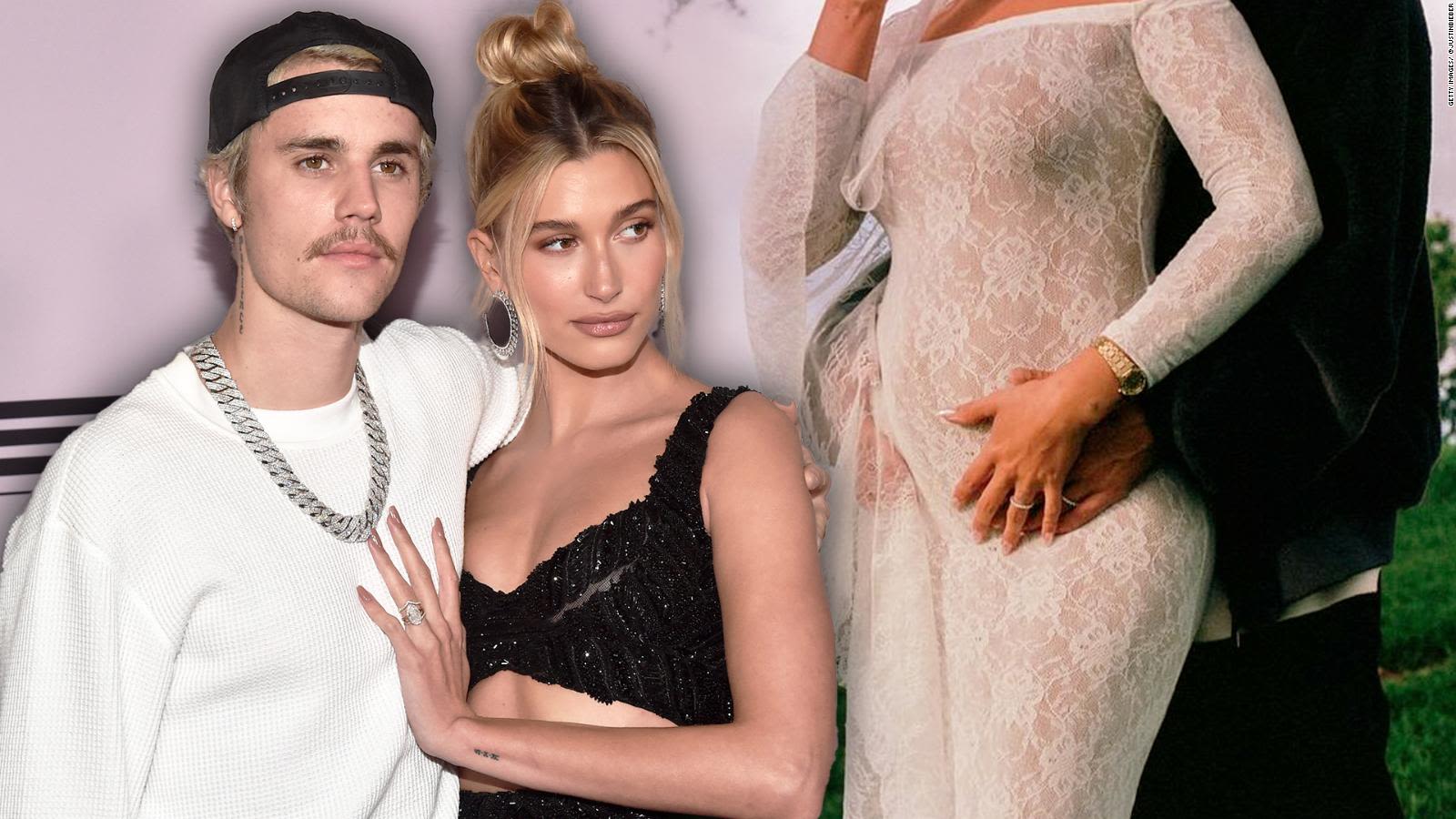 Hailey Bieber y Justin muestran la primera foto de su hijo