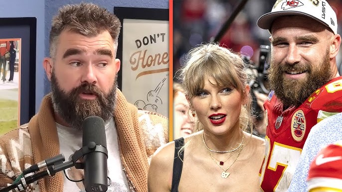 Jason Kelce responde a insulto sobre su hermano Travis y Taylor Swift