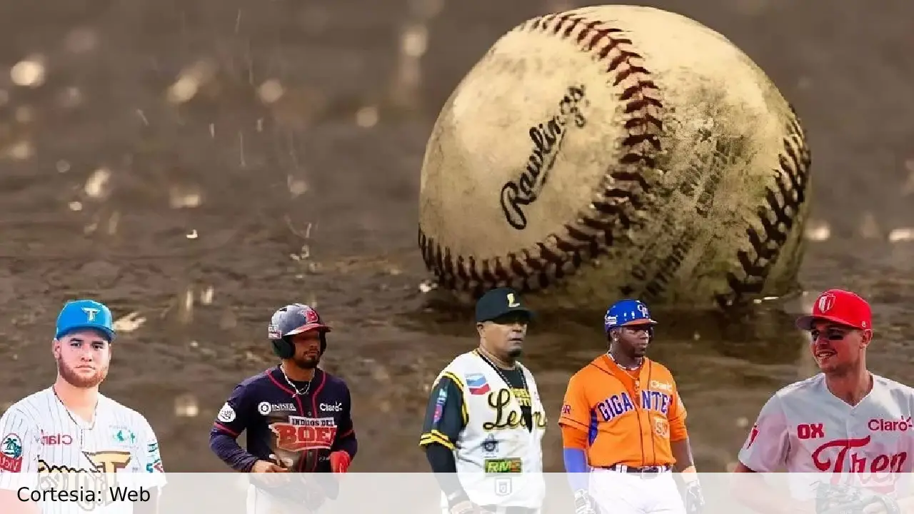 Lluvia suspende jornada de béisbol profesional