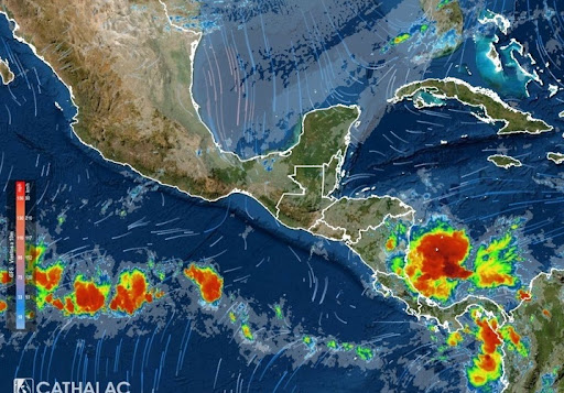 INETER Informa sobre el Primer Frente Frío de la Temporada y la Disminución de la Tormenta Tropical Sara