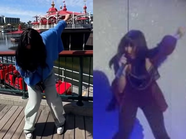 Demi Lovato revive su icónico baile en Disneyland