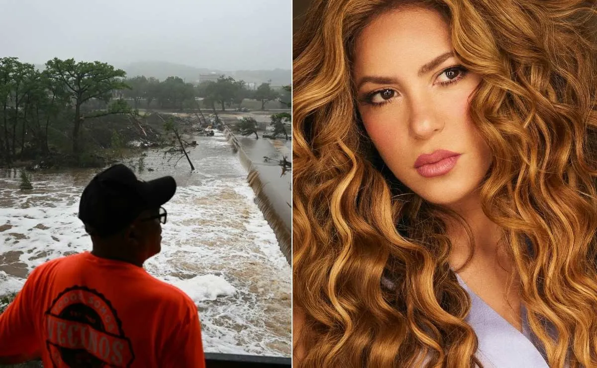 Shakira dona parte de sus ganancias por las inundaciones en Texas